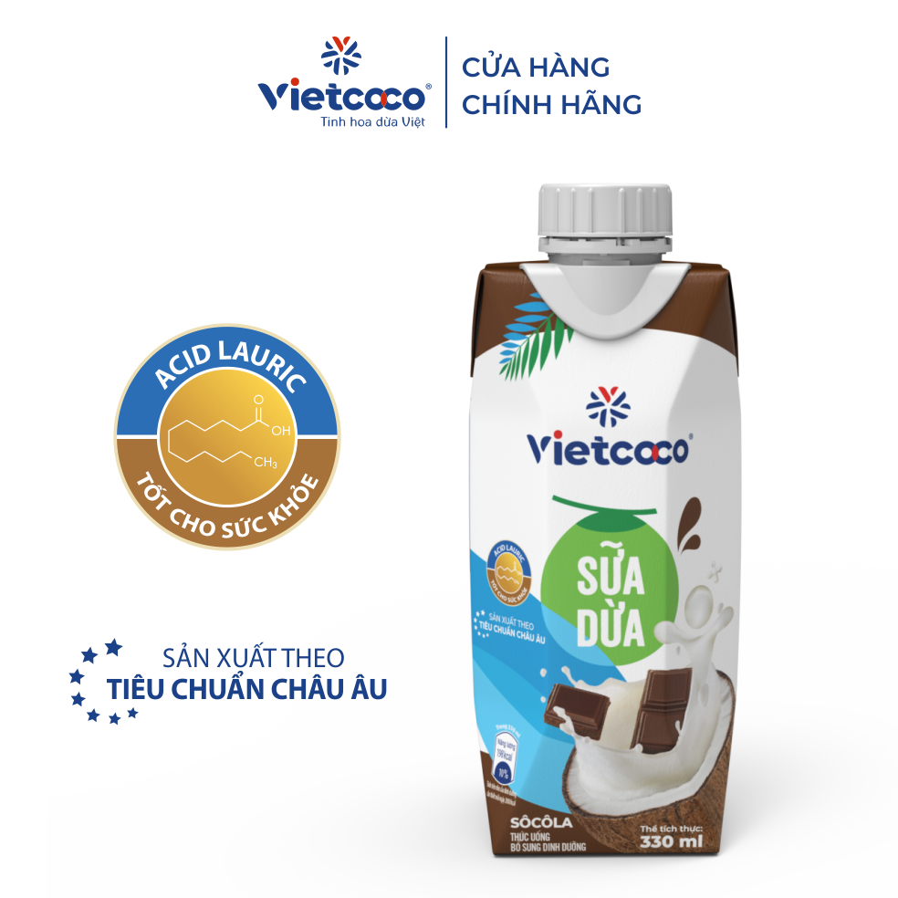 Sữa dừa Chocolate VIETCOCO - 330ml