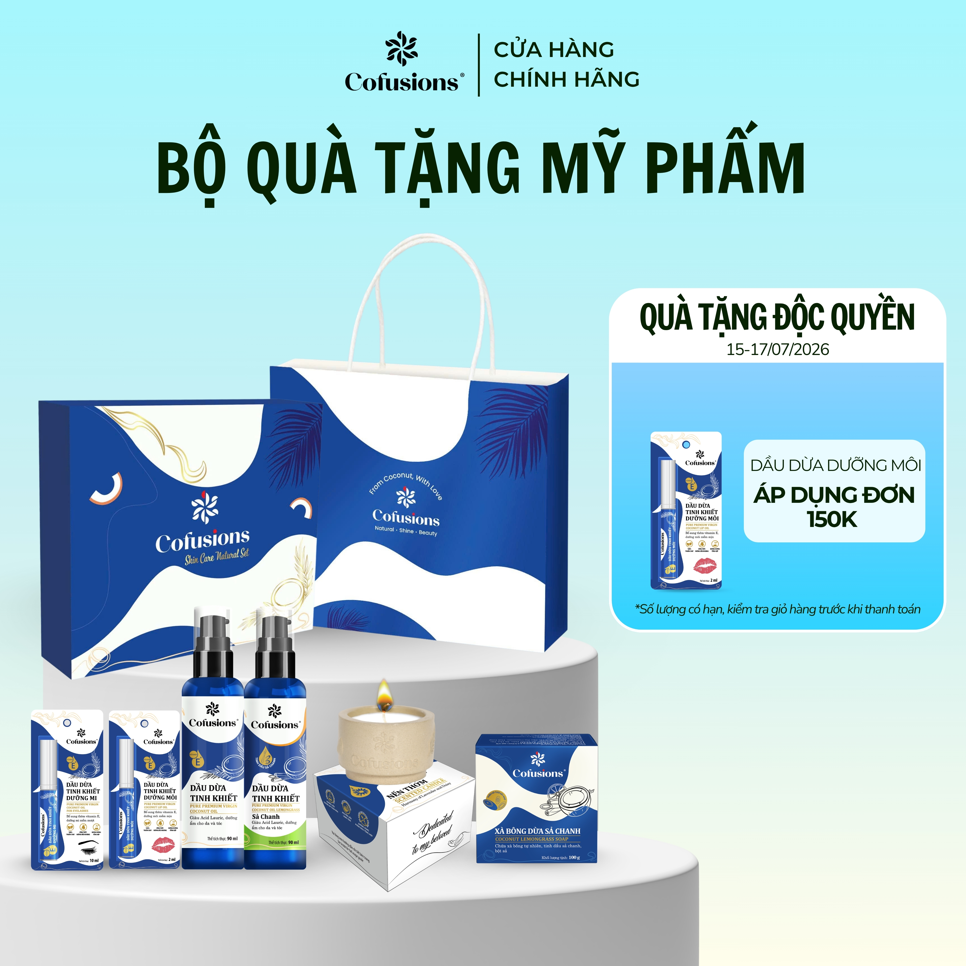 Hộp Quà Mỹ Phẩm Cofusions - COFUSIONS COSMETIC GIFT SET