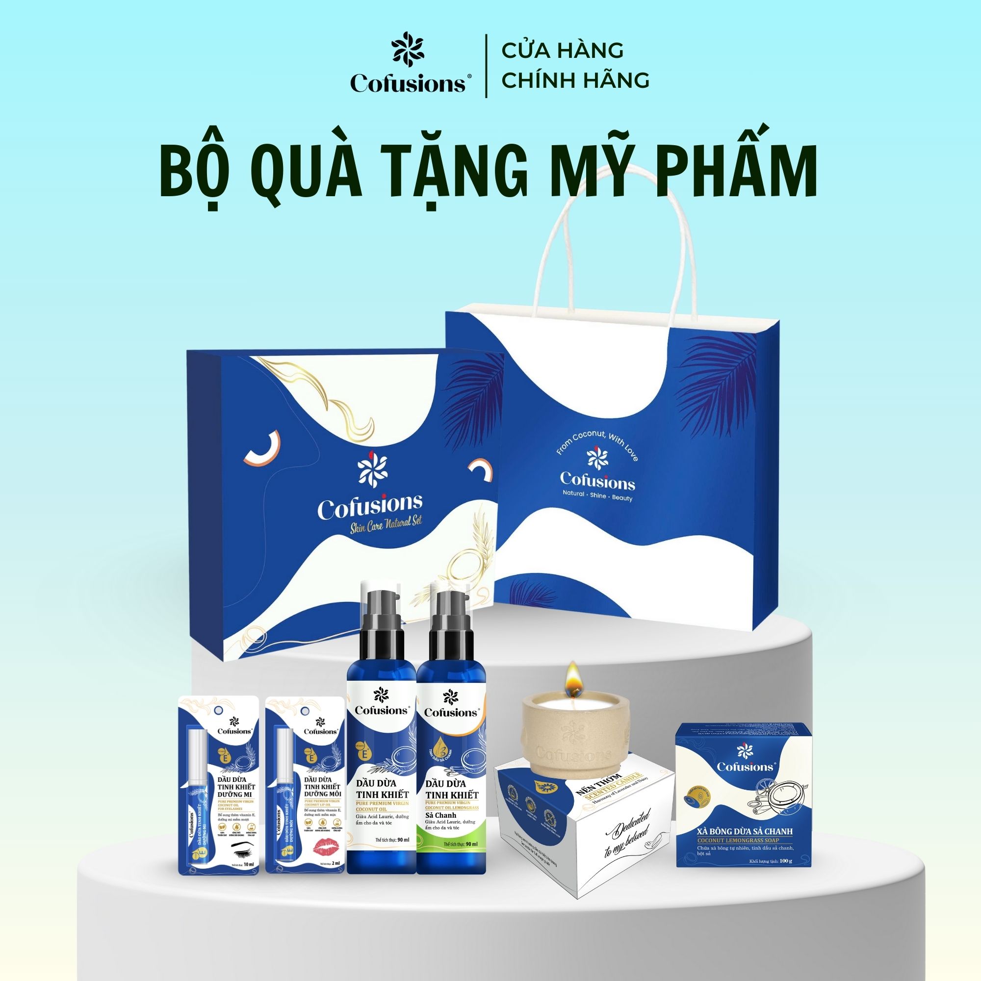 Hộp Quà Mỹ Phẩm Cofusions - COFUSIONS COSMETIC GIFT SET